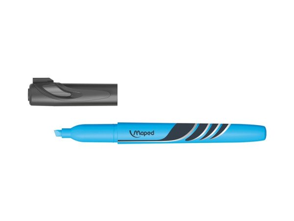 Resaltador Fluo Peps Pen Azul